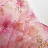 Organza Crepe Sheer Fabric Dress